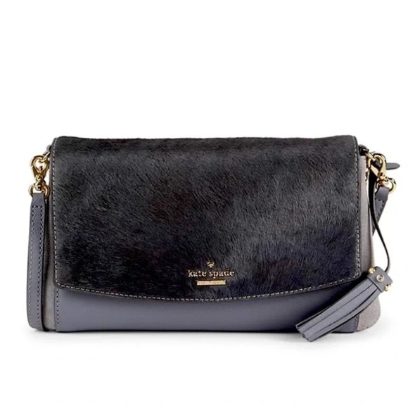 Kate Spade Laurel Way Hair Calf Greer Crossbody - Picture 1 of 7